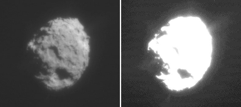 Jadro kométy Wild-2 zblízka