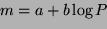 \begin{displaymath}
<M_B> = -1.16 - 2.24 \log P
\end{displaymath}