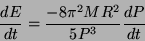 \begin{displaymath}
E_g = q \frac{GM^2}{R} \approx 2.6~10^{46} J
\end{displaymath}
