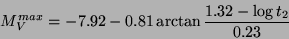 \begin{displaymath}
r = \frac{v_{exp} (t - t_0)}{d}
\end{displaymath}
