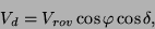 \begin{displaymath}
V_{rok} = -cos \beta \{29.76 \sin (\lambda_{\odot} - \lambda) - 0.50
\sin (\omega - \lambda)\},
\end{displaymath}