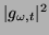 $\vert G_{\omega}\vert^2$